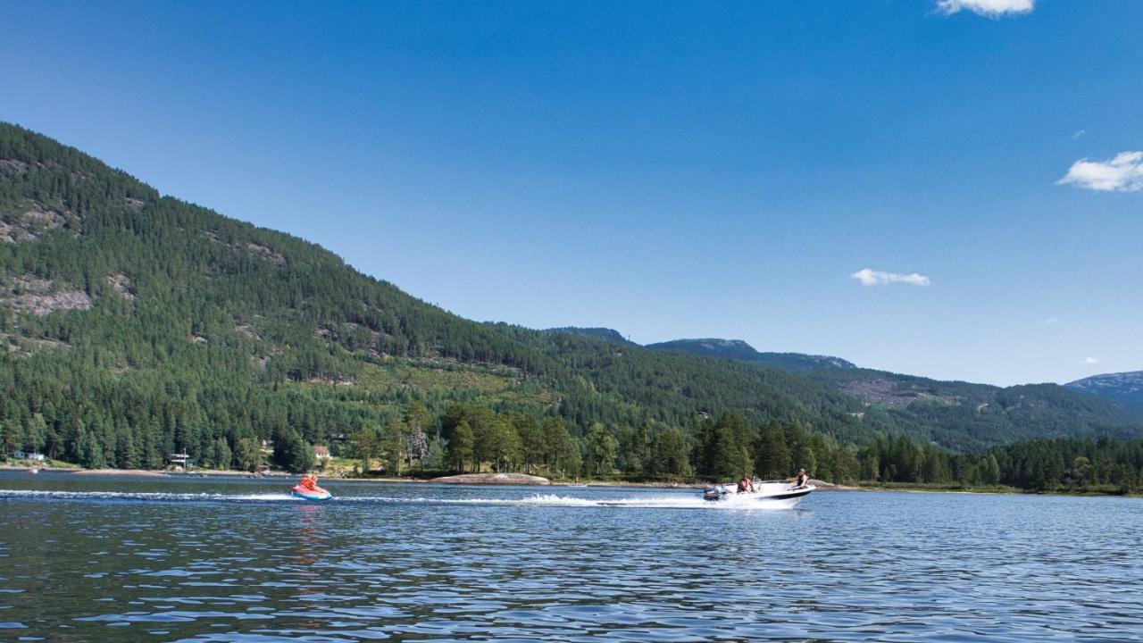 Hytte Naer Vannet, Jacuzzi Og Sauna Врадал Экстерьер фото