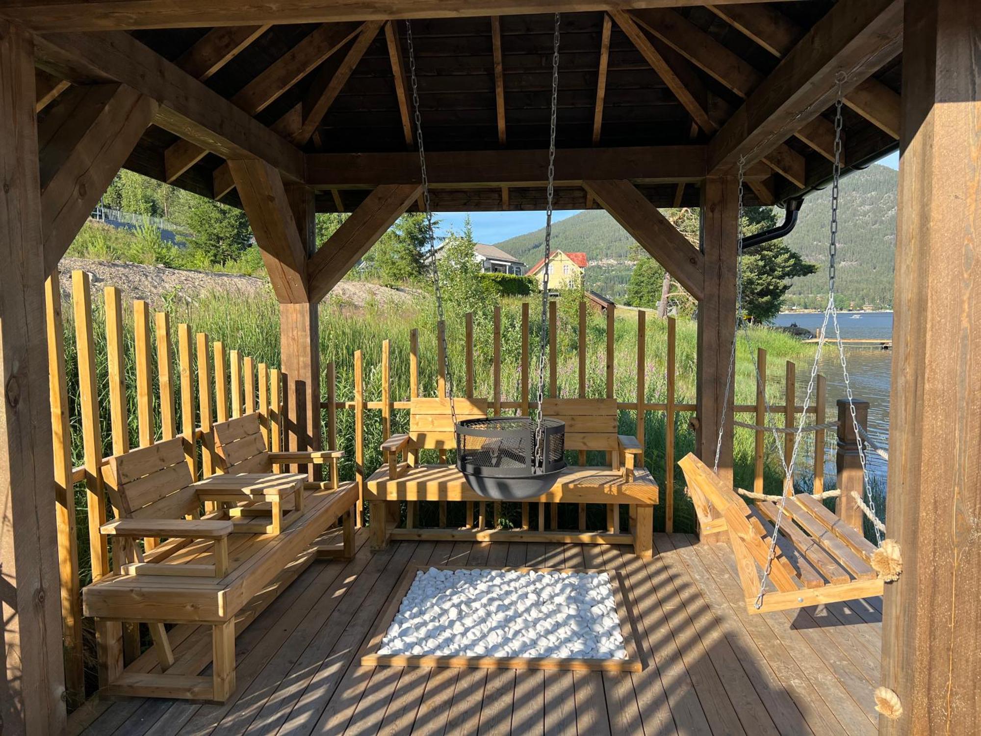 Hytte Naer Vannet, Jacuzzi Og Sauna Врадал Экстерьер фото